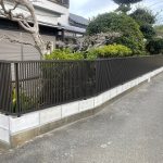 明石市　以前お世話になったお客様より、現状のブロック塀を軽量アルミフェンスに取り替えたいというご依頼をいただきました。